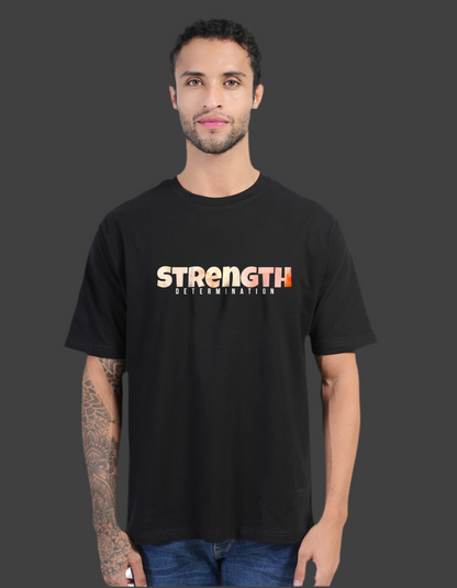 Saiyan Goku Oversized T-shirt( Black Printed)