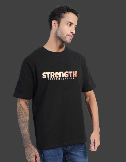Saiyan Goku Oversized T-shirt( Black Printed)